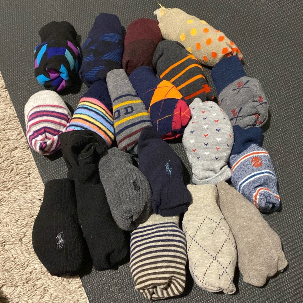 19 DRESS SOCKS GOOD CONDITION